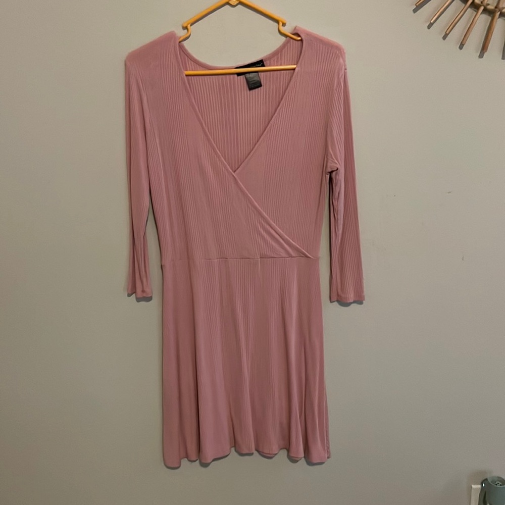 pink dress